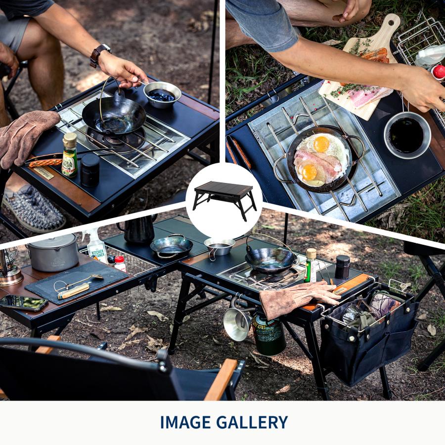 Hilander アウトドアテーブル 120cm Hilander アウトドアテーブル ハイランダー LIT TABLE MINI 1年