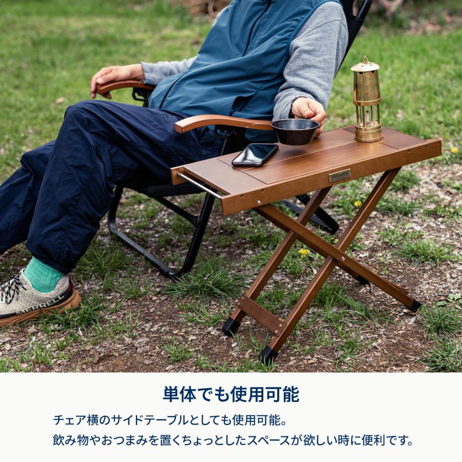 Hilander（ハイランダー） アウトドアテーブル ウッドロールトップ