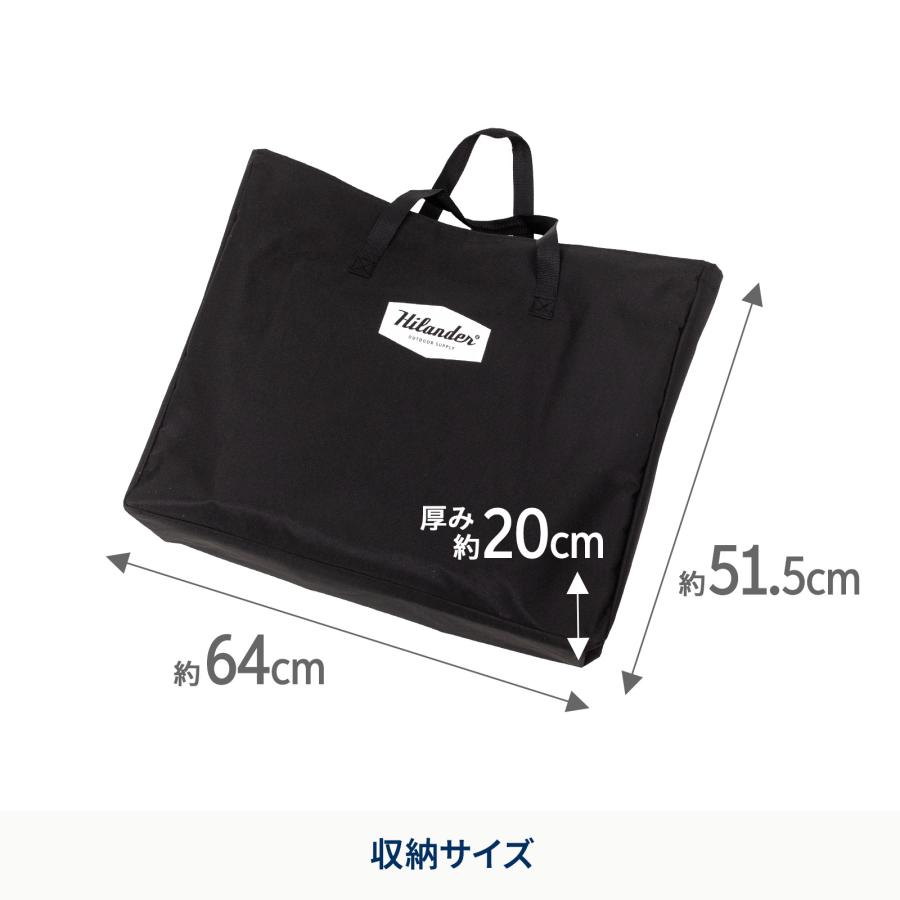 アウトドアテーブル ハイランダー LIT TABLE WIDE(リットテーブルワイド)IGT互換 キャンプ 1年保証 ブラック | Hilander | 16