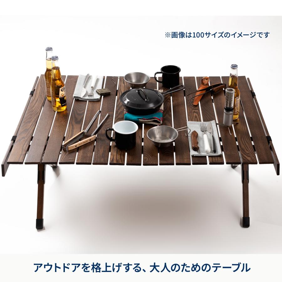 Hilander（ハイランダー） アウトドアテーブル ウッドロールトップ