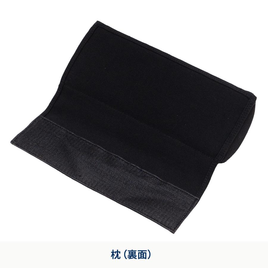 アウトドアチェア ハイランダー クライマックスローチェア専用枕 柔らかいTYPE ヘッドレスト オプション ブラック | Hilander | 02