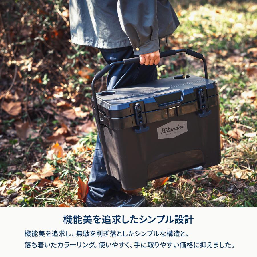 クーラーボックス　ハイランダー　新品 Hilander（ハイランダー） キャンプクーラー 真空断熱ハイランド