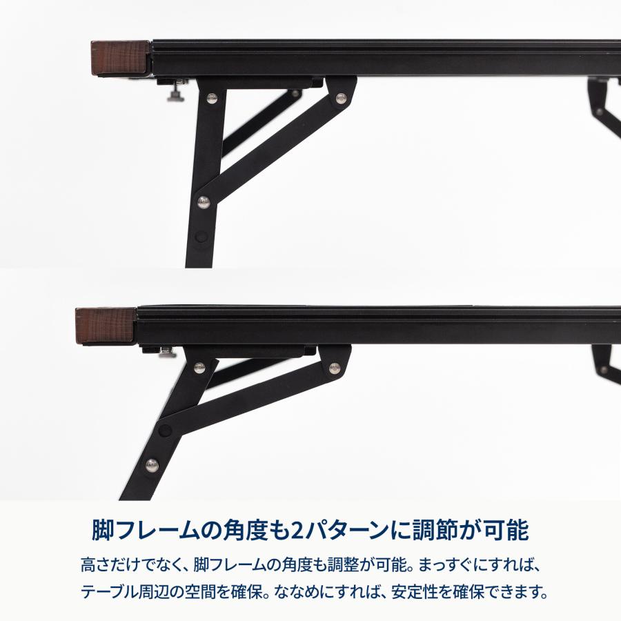 Hilander 六角形 アウトドアテーブル Hilander（ハイランダー） アウトドアテーブル EXTENSION UNIT TABLE
