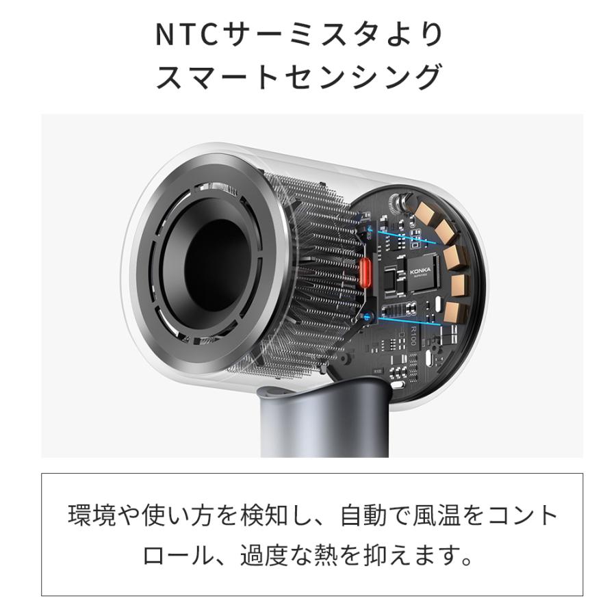 最終価格4784円】ドライヤー ヘアドライヤー 速乾 1300W 低騒音 軽量