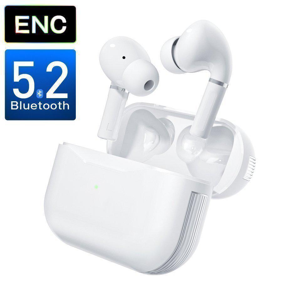 Bluetooth5.4 ENCノイズキャンセリンク」ワイヤレスイヤホン bluetooth