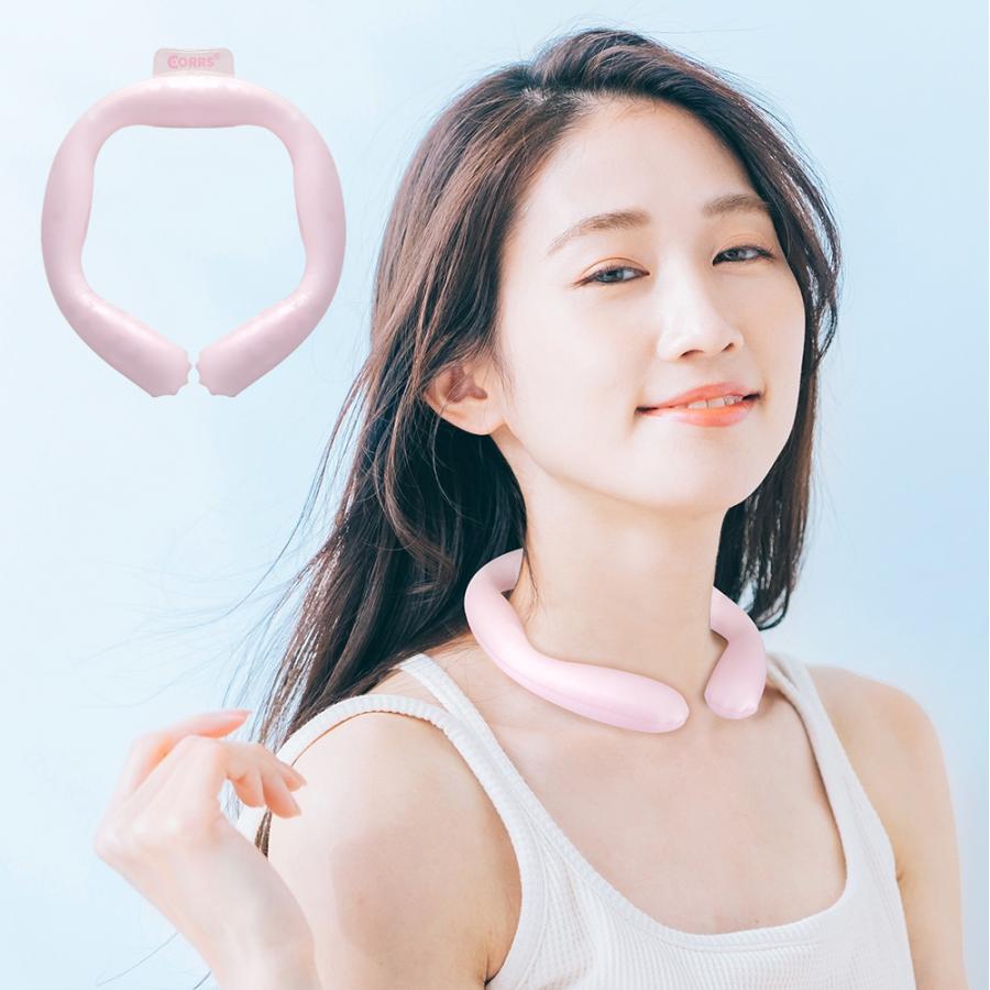 CORRS ネッククーラー ひんやりリング 21℃自然凍結  結露しない コアーズ 冷感グッズ 首もと 冷却 ひんやり 通勤 通学 観戦 男女兼用 夏 熱中症対策 | CORRS | 12