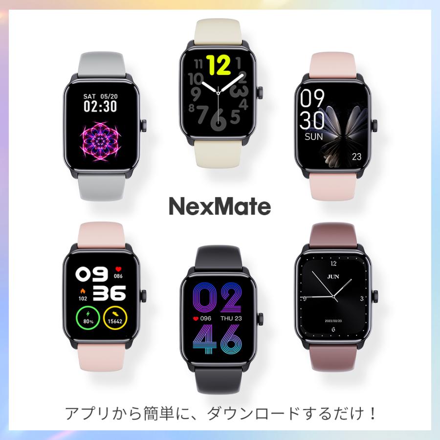 Bluetooth5.4最新型/スマートウォッチ NEX 通話機能付 1.96 Bluetooth5.4最新型/スマートウォッチ NEX 通話機能付 1.96