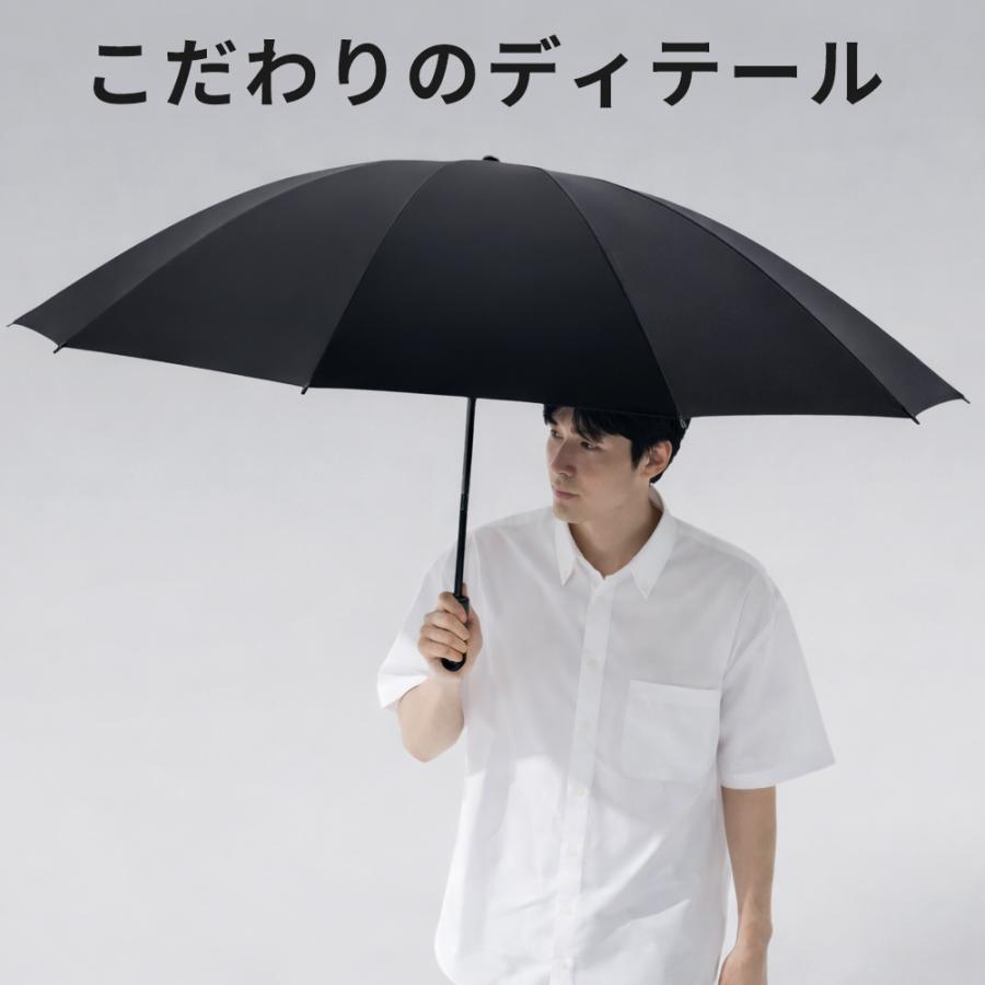 2026最新】傘 24本骨 逆さ傘 折りたたみ傘 自動開閉 晴雨兼用 メンズ