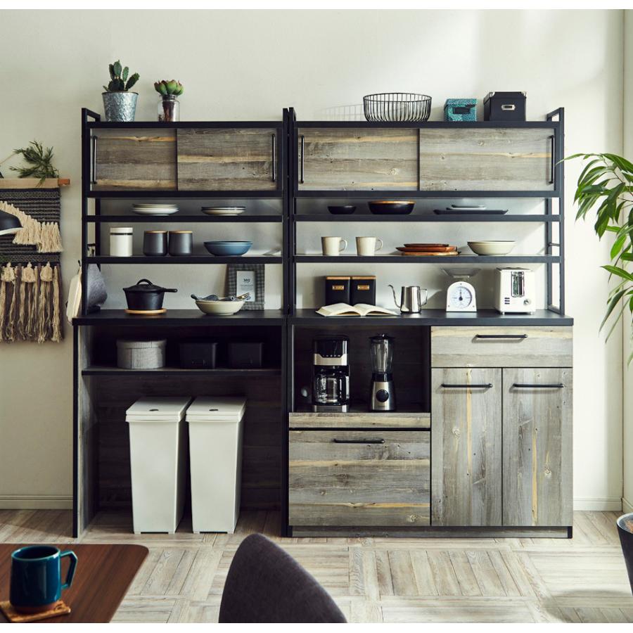 シャビーシック キッチンボード 楽天市場】カップボード 食器棚 カントリー調 フレンチスタイル 幅60cm