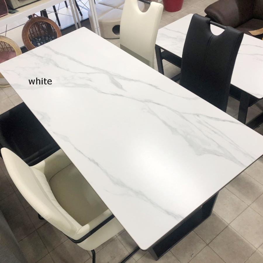 人工大理石 セラミック ダイニングテーブル モダン 高級感 140cm or
