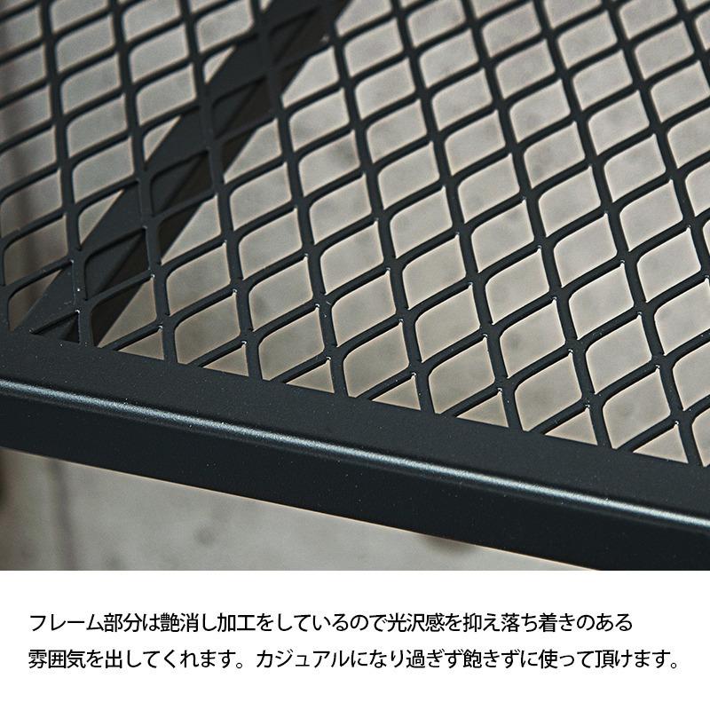 ヴィンテージスタイルインダストリアルセンターテーブルキャスター付き