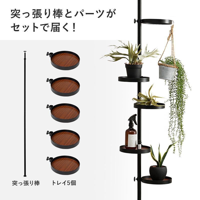 つっぱり棒 天井 突っ張り 壁面収納 商品陳列 ショーケース