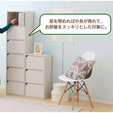 鍵無し ロッカー 扉付き ラック 保管庫 本棚 書庫 コレクションケース 