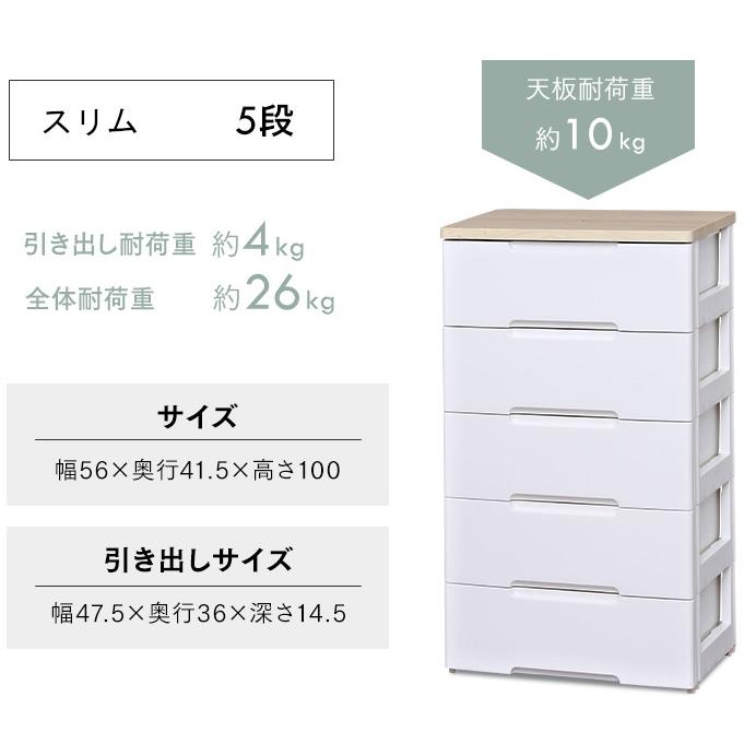 タンス たんす チェスト ポリプロピレン製 4サイズ展開 ランドリー