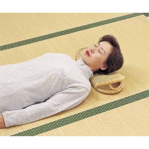籐ラタン 丈夫で軽量 お昼寝枕_1
