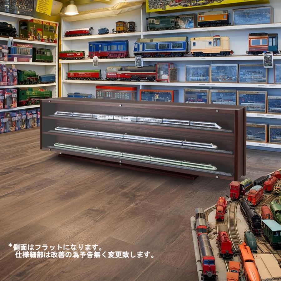 コレクションケース ワイド 鉄道模型 ディスプレイ ショーケース