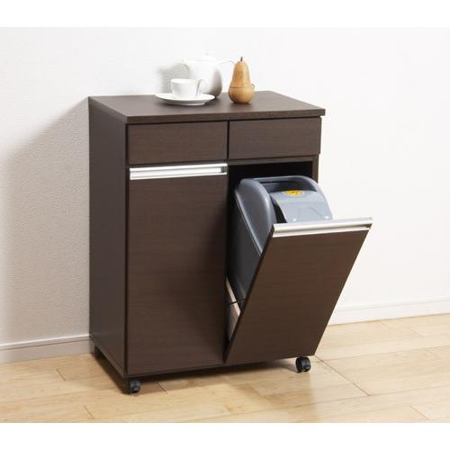 ペール付カウンターダストボックス2D 収納