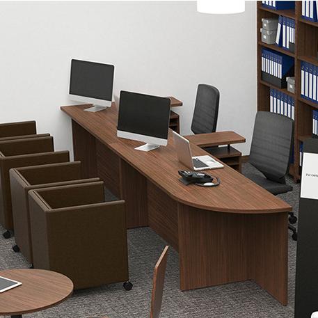 ロータイプ レジ台 応接テーブル コーナー対応 カウンター