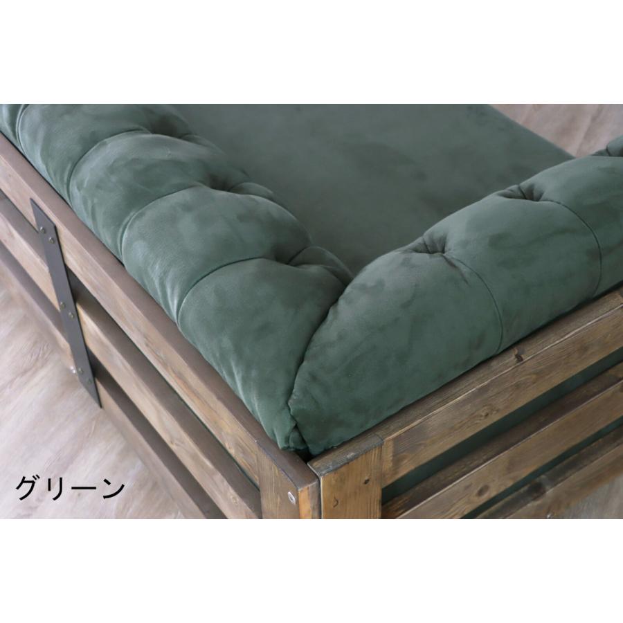 おしゃれ 高級 ソファー 3p 3人掛け スウェード スエード 天然木無垢製