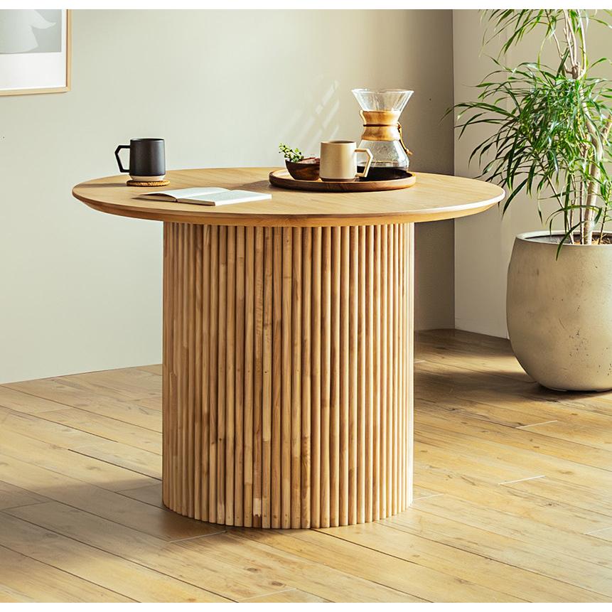 【80センチ円形カフェテーブル】 カフェデスク ティーテーブル ディーデスク PROBASTO ダイニングテーブル カフェテーブル 直径80cm 2人掛け 円形