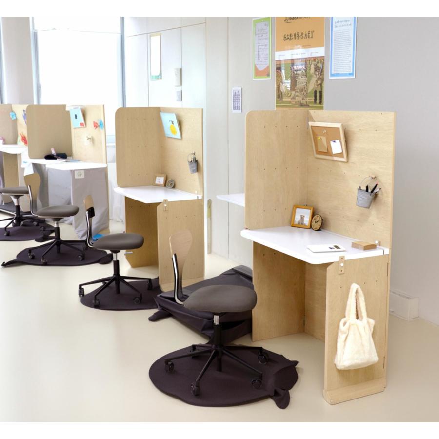 個室 机 コールセンター 塾 学校 間仕切り付デスク ブース