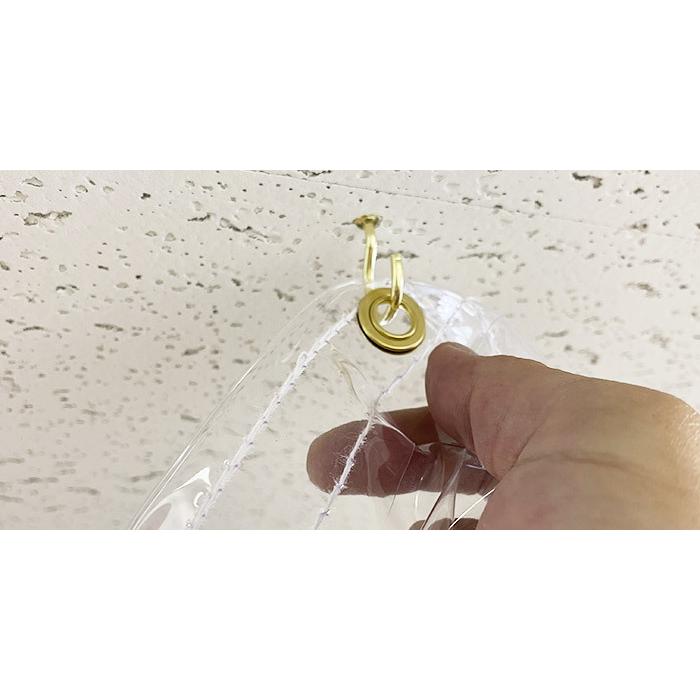 天井吊り下げ式高透明ビニールパーティションハトメ加工コロナウイルス飛沫感染防止対策サイズ選べます非防炎 Kkkez アクリル板に代わる素材 Kkvp21jan23a ヒマラヤネット 総本家 通販 Yahoo ショッピング