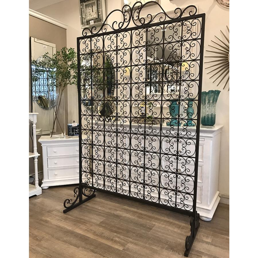 パーテーション　衝立　（薔薇、ロココ調） パーテーション 衝立 （薔薇、ロココ調）