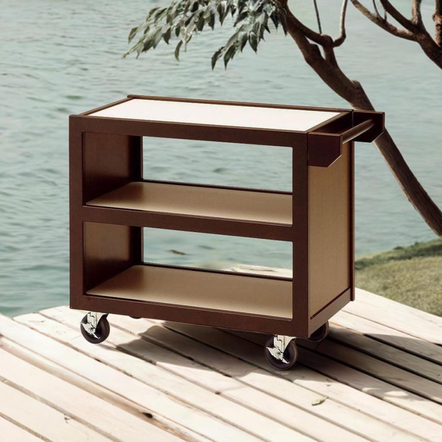 配膳ワゴン高級日本製 飲食店 旅館業務用 天然木製 キッチン