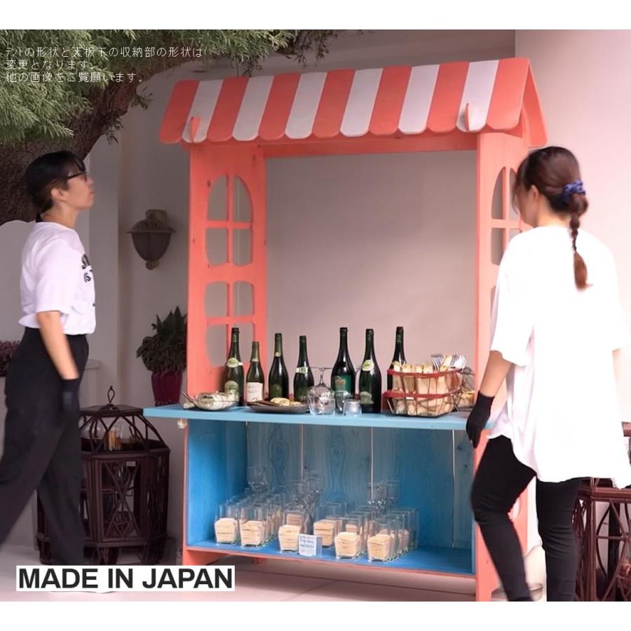 インベント 屋台 対面販売 マルシェ 出店 レジ台 看板 受付 木製