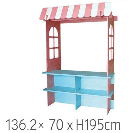 インベント 屋台 対面販売 マルシェ 出店 レジ台 看板 受付 木製