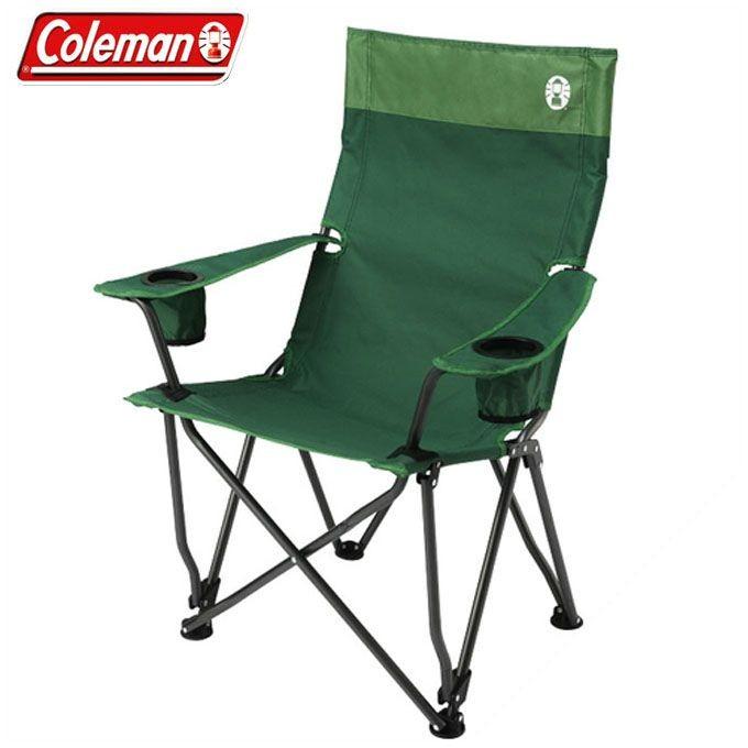 コールマン アウトドアチェア ハイバックリラックスチェア グリーン 2000010503 coleman bb｜himaraya-bb