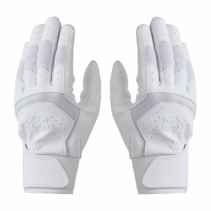 【メール便送料無料】アンダーアーマー 野球 バッティンググローブ 両手用 メンズ UA YARD PRO BATTING GLOVES NON COLOR 6001315-100 UNDER ARMOUR | UNDER ARMOUR