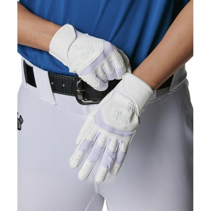 【メール便送料無料】アンダーアーマー 野球 バッティンググローブ 両手用 メンズ UA YARD PRO BATTING GLOVES NON COLOR 6001315-100 UNDER ARMOUR | UNDER ARMOUR | 03