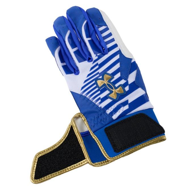 【メール便送料無料】アンダーアーマー 野球 バッティンググローブ 両手用 メンズ UA CLEAN UP PRO BATTING GLOVES 6001312-400 UNDER ARMOUR | UNDER ARMOUR | 02