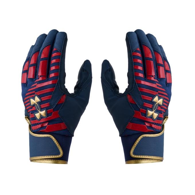 【メール便送料無料】アンダーアーマー 野球 バッティンググローブ 両手用 メンズ UA CLEAN UP PRO BATTING GLOVES 6001312-410 UNDER ARMOUR | UNDER ARMOUR