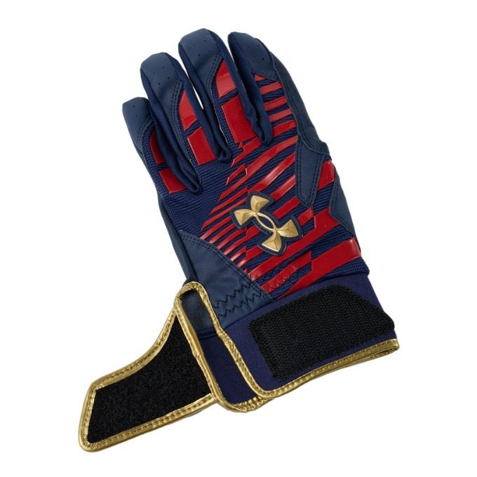 【メール便送料無料】アンダーアーマー 野球 バッティンググローブ 両手用 メンズ UA CLEAN UP PRO BATTING GLOVES 6001312-410 UNDER ARMOUR | UNDER ARMOUR | 02