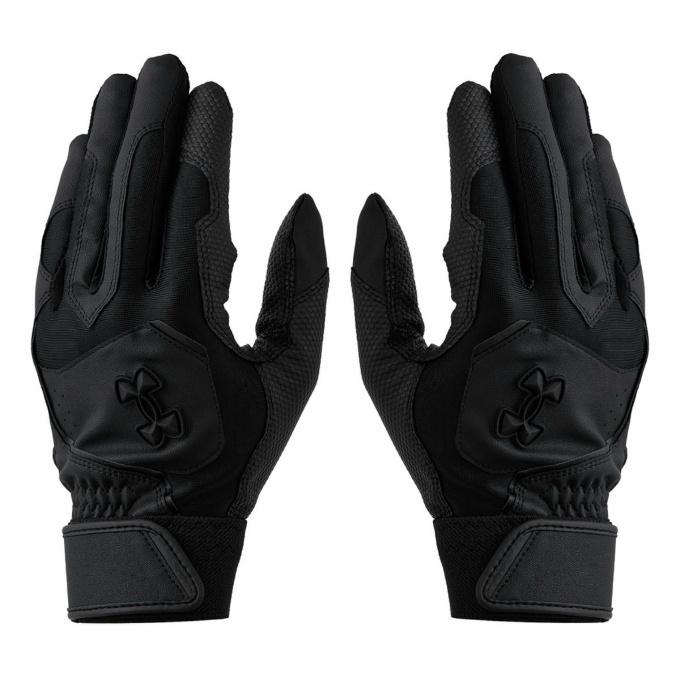 【メール便送料無料】アンダーアーマー 野球 バッティンググローブ 両手用 メンズ UA CLEAN UP BATTING GLOVES NON COLOR 6001311-001 UNDER ARMOUR | UNDER ARMOUR