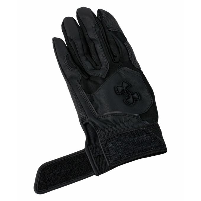 【メール便送料無料】アンダーアーマー 野球 バッティンググローブ 両手用 メンズ UA CLEAN UP BATTING GLOVES NON COLOR 6001311-001 UNDER ARMOUR | UNDER ARMOUR | 02