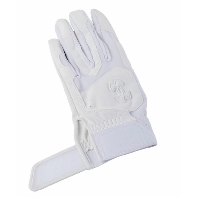 アンダーアーマー 野球 バッティンググローブ 両手用 メンズ UA CLEAN UP BATTING GLOVES NON COLOR 6001311-100 UNDER ARMOUR 【メール便可】 bb | UNDER ARMOUR | 02