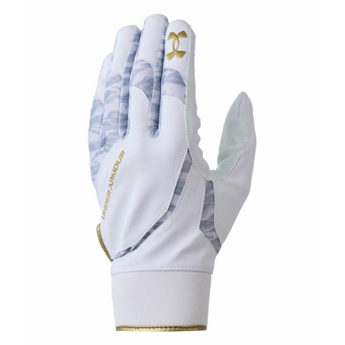 アンダーアーマー 野球 バッティンググローブ 片手用 メンズ UA UNDER GLOVE 1354260-102 UNDER ARMOUR 【メール便可】 bb | UNDER ARMOUR