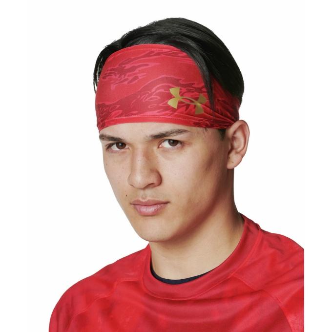 【メール便送料無料】アンダーアーマー ヘアゴム メンズ UA NOVELTY HEADBAND 1384750-600 UNDER ARMOUR | UNDER ARMOUR