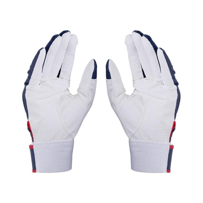アンダーアーマー 野球 リストバンド ジュニア UA CLEAN UP BATTING GLOVES 6001317-410 UNDER ARMOUR 【メール便可】 bb | UNDER ARMOUR | 01