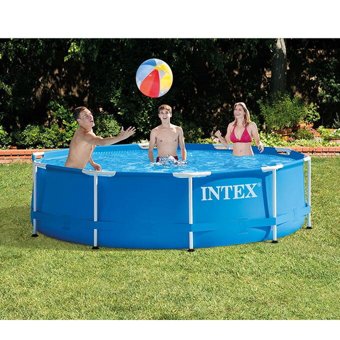 プール INTEX インテックス フレームプール 大型 直径305×76cm 6歳以上