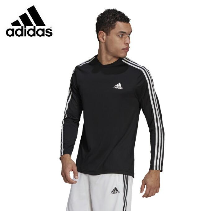 アディダス スポーツウェア 長袖 メンズ アディダス デザインド トゥ ムーブ Aeroready 3ストライプス 長袖tシャツ Gm Adidas 沖縄 ヒマラヤ Yahoo 店 通販 Yahoo ショッピング