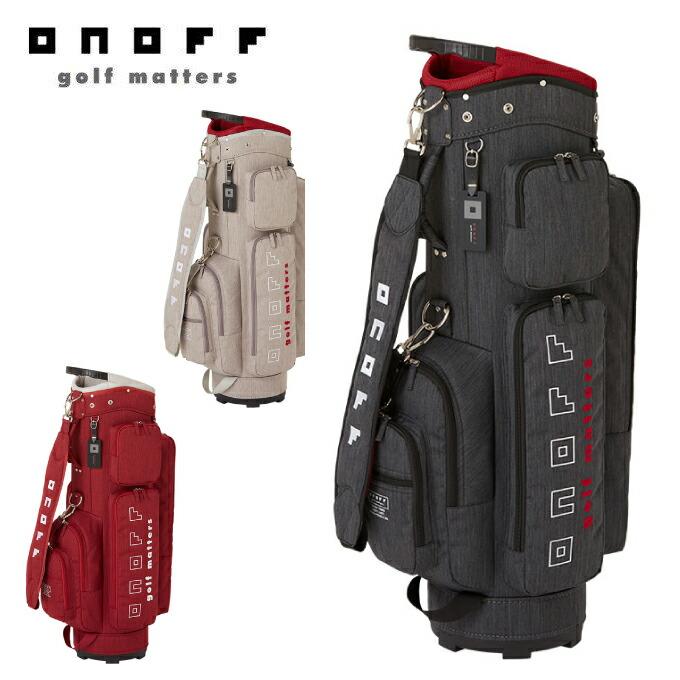 オノフ ONOFF キャディバッグ メンズ OB0221 : 沖縄 ヒマラヤ Yahoo!店