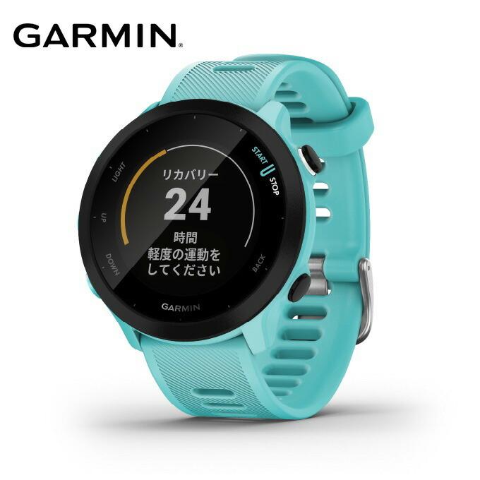 【沖縄県内（離島含）3，300円以上送料無料】ガーミン GARMIN ランニング 腕時計 GPS付 ForeAthlete 55 フォアアスリート 55 010-02562-42｜himaraya-okinawa