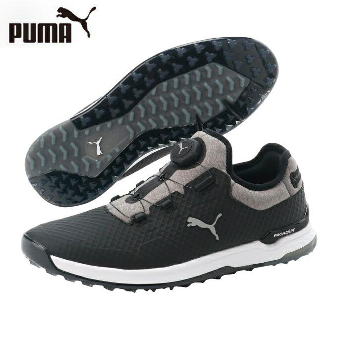 プーマ ゴルフシューズ スパイクレス プロアダプト アルファキャット ディスク スパイクレス シューズ 376043 02 PUMA