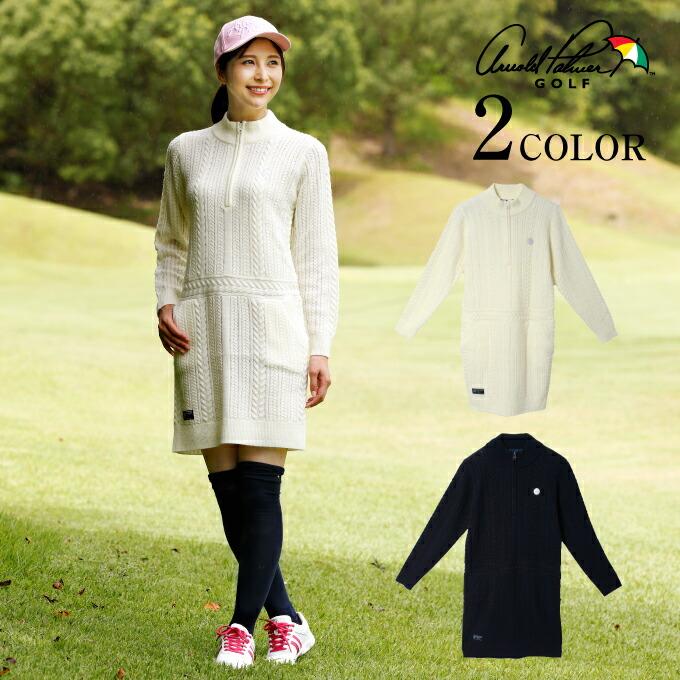 沖縄県内 離島含 3 300円以上送料無料 アーノルドパーマー Arnold Palmer ゴルフウェア ワンピース レディース ニットワンピース Ap2412k02 沖縄 ヒマラヤ Yahoo 店 通販 Yahoo ショッピング