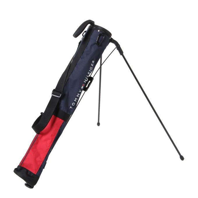 【美品】トミーヒルフィガー セルフスタンドクラブケース トミーヒルフィガーゴルフ TOMMY HILFIGER GOLF スタンドクラブケース