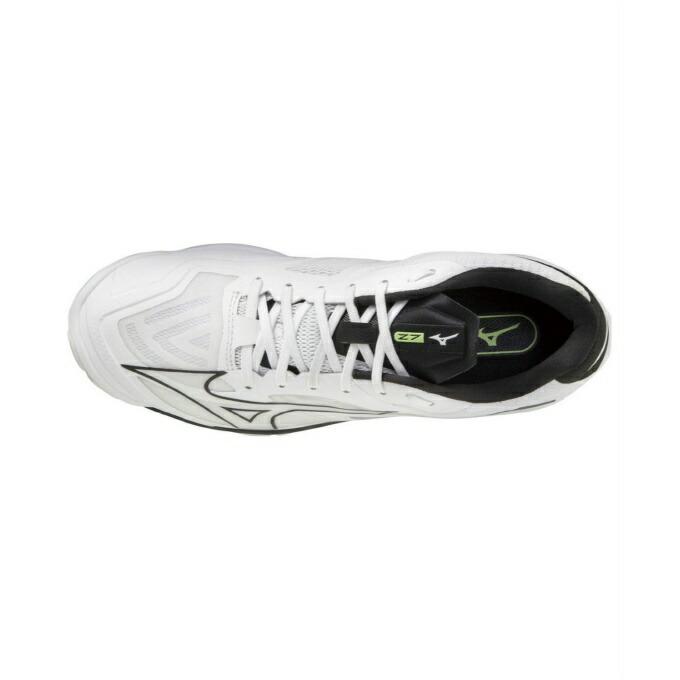 Mizuno Wave Lightning Z7 24cm ホワイト/ブラック Mizuno Japan Men's WAVE LIGHTNING Z7 Low Volleyball Shoes V1GA2200